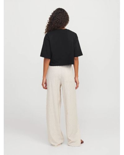 JXANDREA LOOSE SS CROPPED TEE JRS NOOS