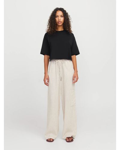 JXANDREA LOOSE SS CROPPED TEE JRS NOOS