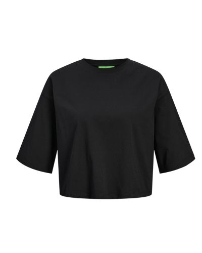 JXANDREA LOOSE SS CROPPED TEE JRS NOOS