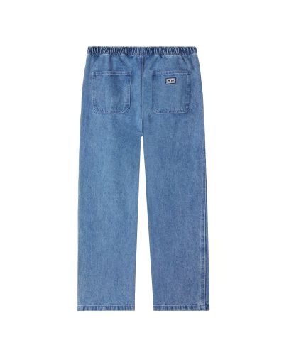 Easy denim pant blue