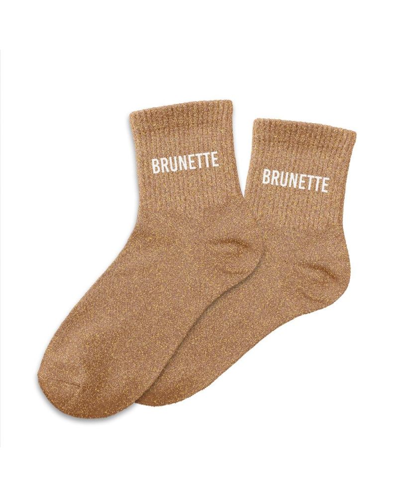 CHAUSSETTES PAILLETTES BRUNETTE