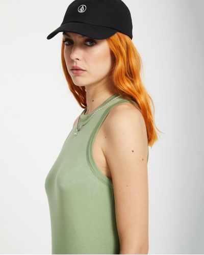 STONELIGHT DRESS GRASS GREEN