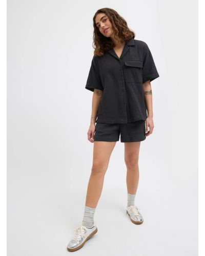 JXPIA MUSLIN RLX HW SHORTS WVN