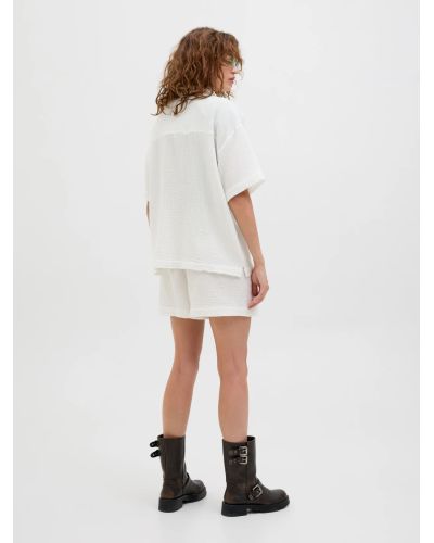 JXPIA MUSLIN RLX SS SHIRT WVN