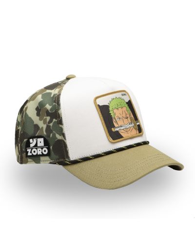 CASQUETTE CAPSLAB TRUCKER PREMIUM ONE PIECE ZORO