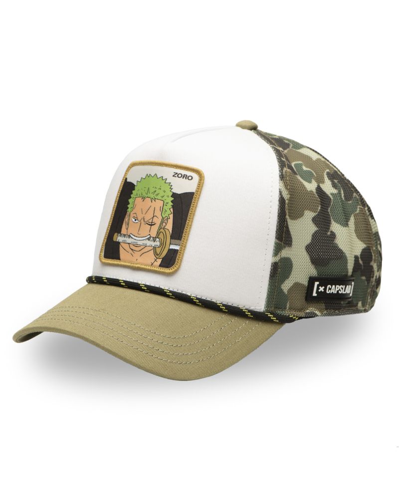 CASQUETTE CAPSLAB TRUCKER PREMIUM ONE PIECE ZORO