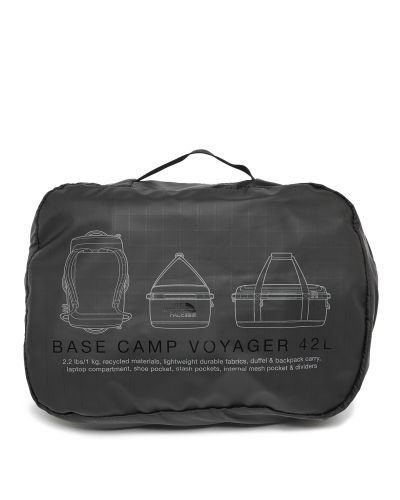 BCV DUFFEL 42L TNFBLACK/ASPHGR