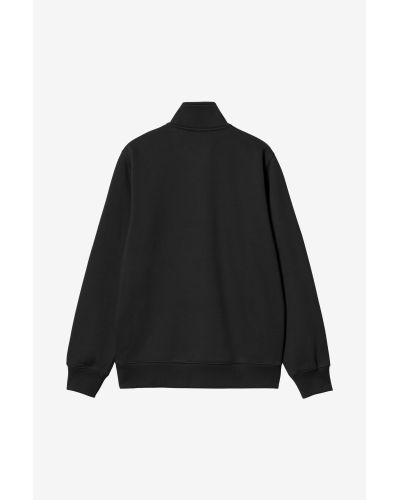 Chase Neck Zip Sweat black