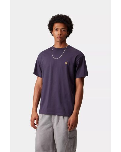 S/S Chase T-Shirt Lockers / gold