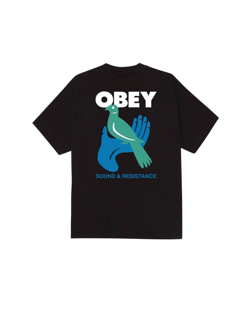 Obey soundresistance bird tee