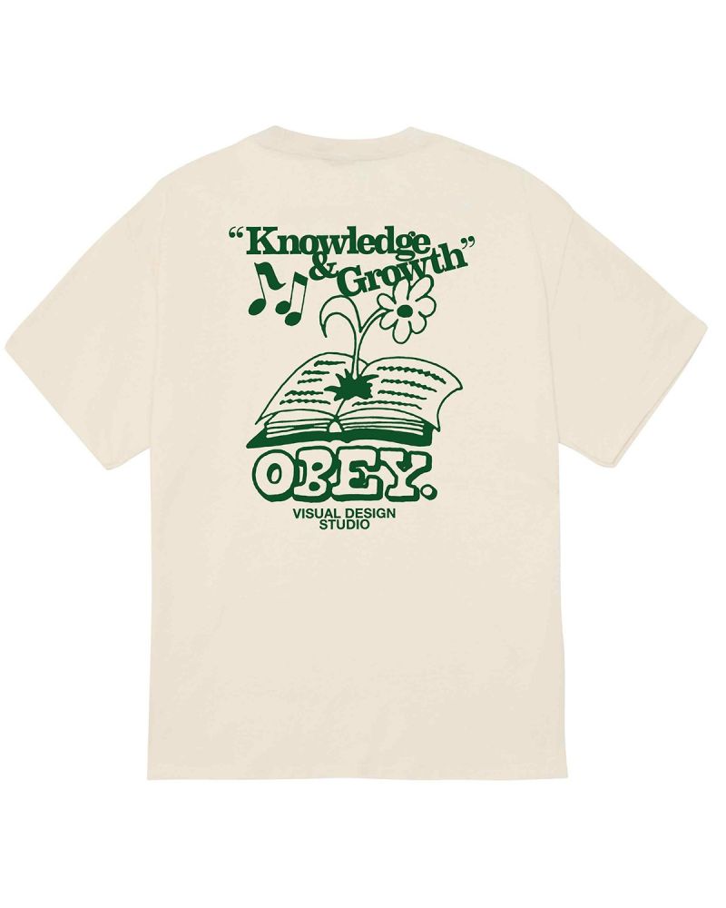 Obey knowledgegrowth tee