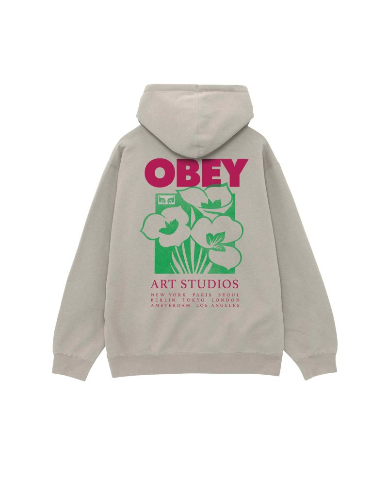 Obey art studio flowers hood