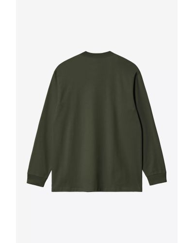 L/S Chase T-Shirt Olive / gold