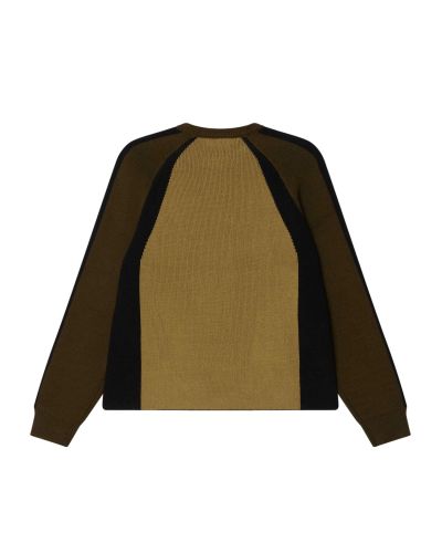 Raglan crew neck sweater