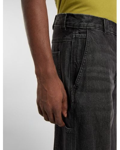 MADISON BAGGY FIT DENIM BLACK WSH FADED