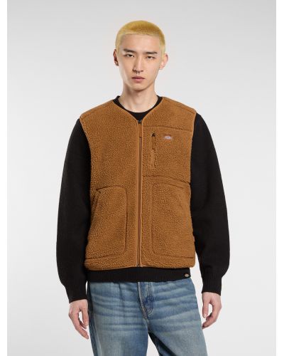 MOUNT HOPE VEST BROWN DUCK