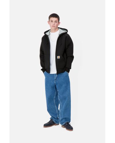 Car-Lux Hooded Jacket black/grey