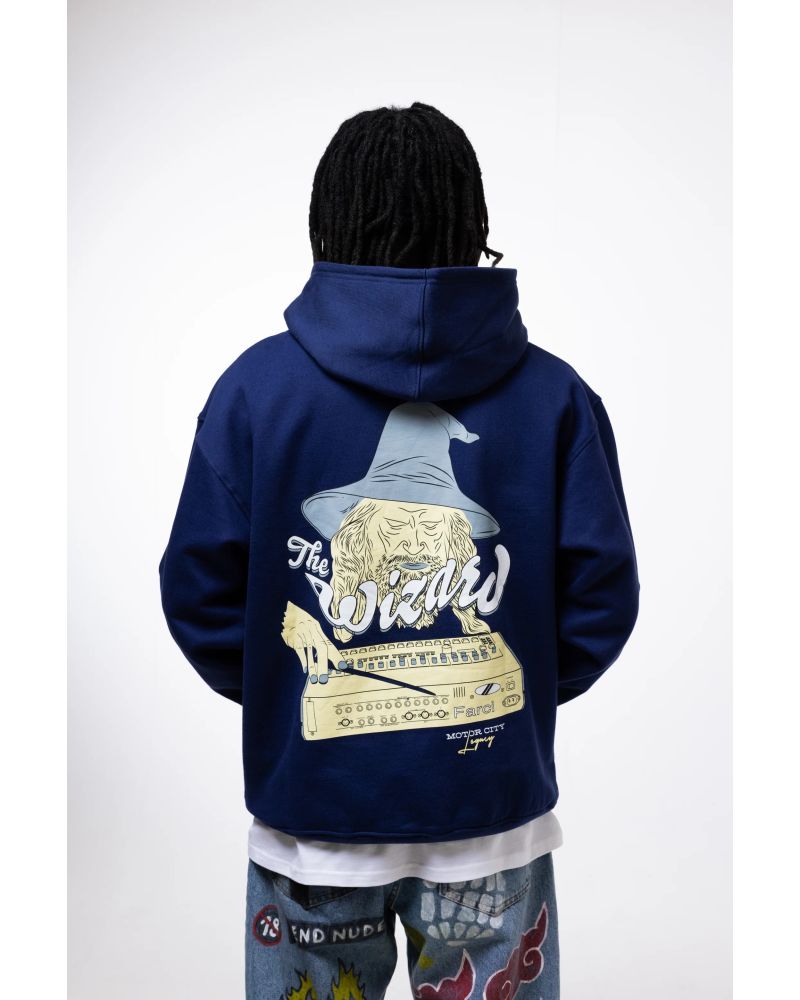 HOODIE WIZARD BLUE
