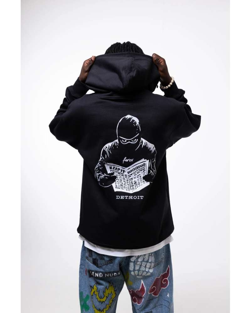 HOODIE KEEP 2 BLACK