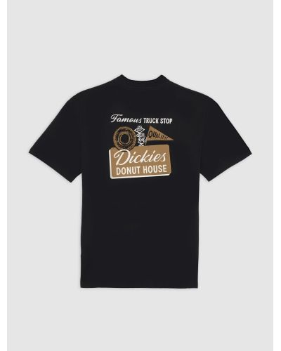 DONUT HOUSE TEE SS black
