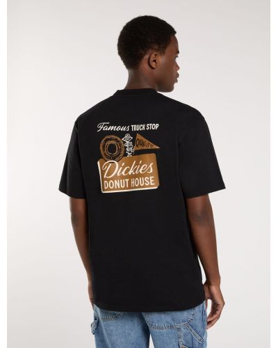 DONUT HOUSE TEE SS black
