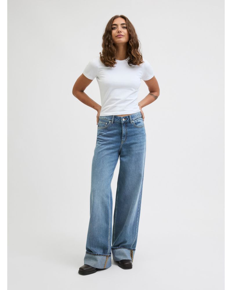 JXTOKYO WIDE FOLD HW JEANS R254 DNM SN