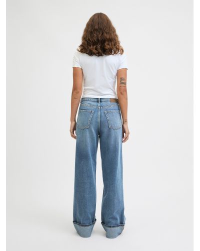 JXTOKYO WIDE FOLD HW JEANS R254 DNM SN