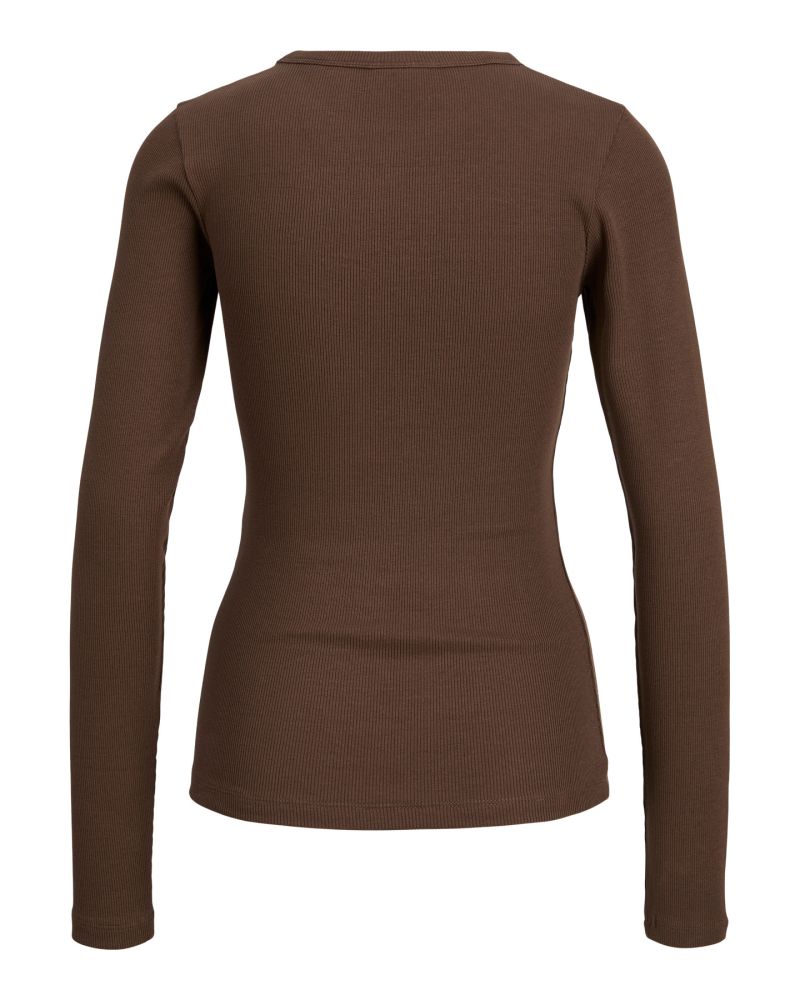 JXFREYA STR LS RIB TEE JRS NOOS