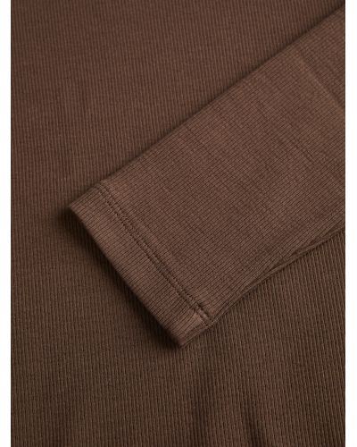 JXFREYA STR LS RIB TEE JRS NOOS