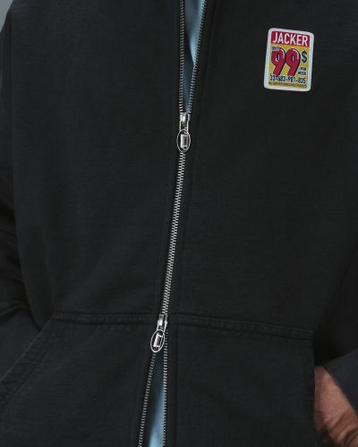 Fearless Washed hoodie zip
