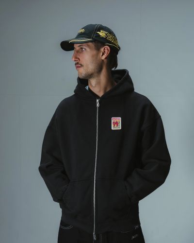 Fearless Washed hoodie zip