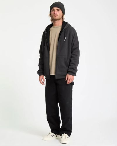 SINGLE STONE LINED ZIP