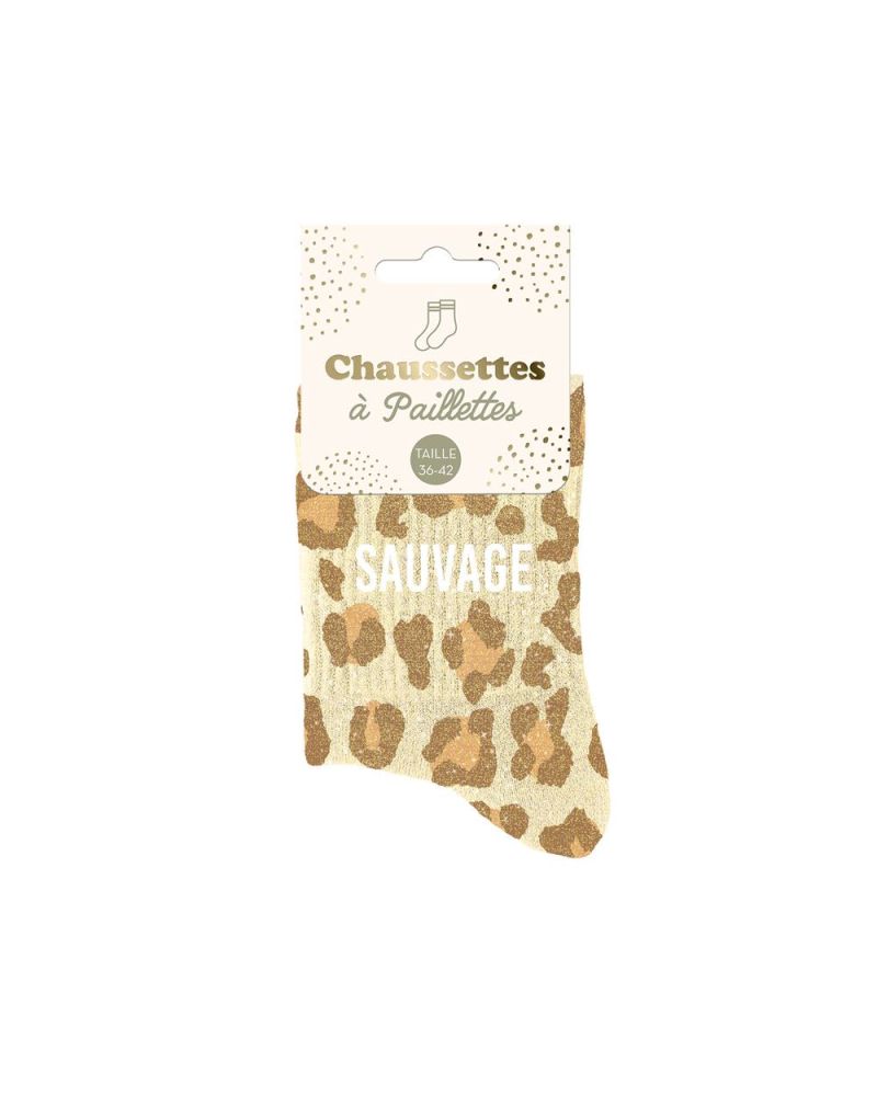 CHAUSSETTES PAILLETTES SAUVAGE