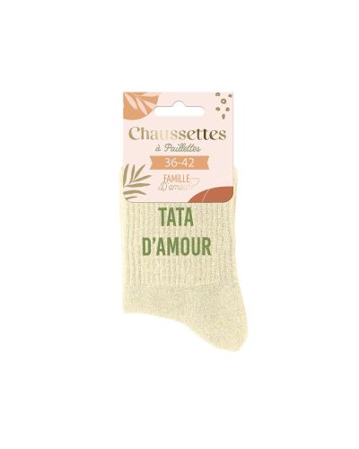 CHAUSSETTES PAILLETTES TATA D'AMOUR