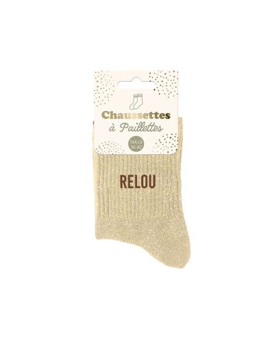 CHAUSSETTES PAILLETTES RELOU