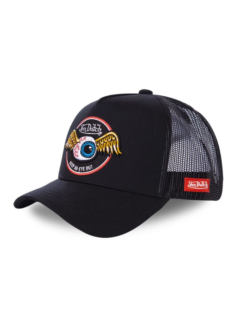 CASQUETTE TRUCKER VON DUTCH RAG BLK