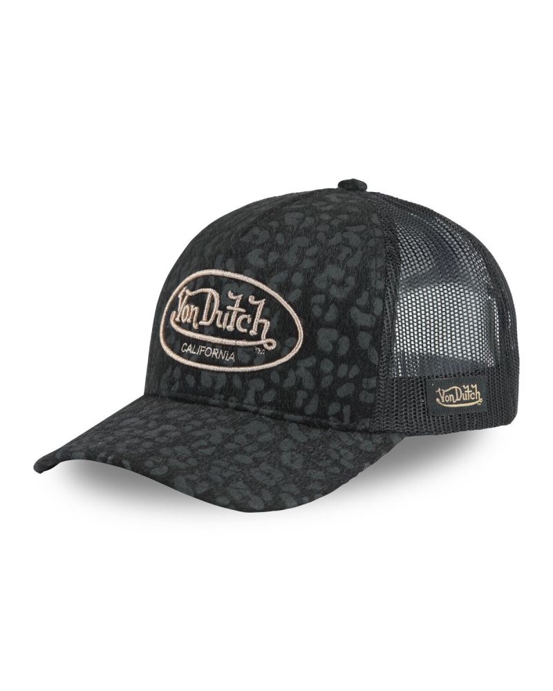 CASQUETTE TRUCKER VON DUTCH LEO BLK