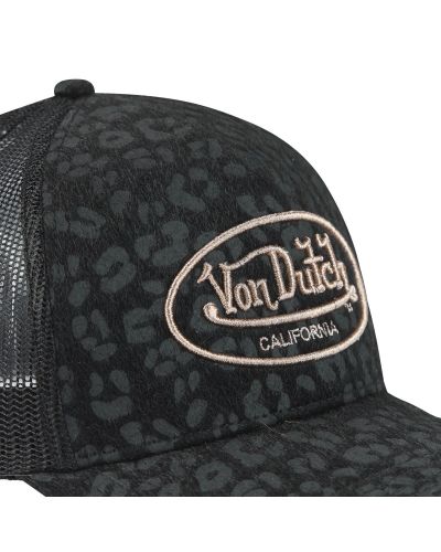 CASQUETTE TRUCKER VON DUTCH LEO BLK