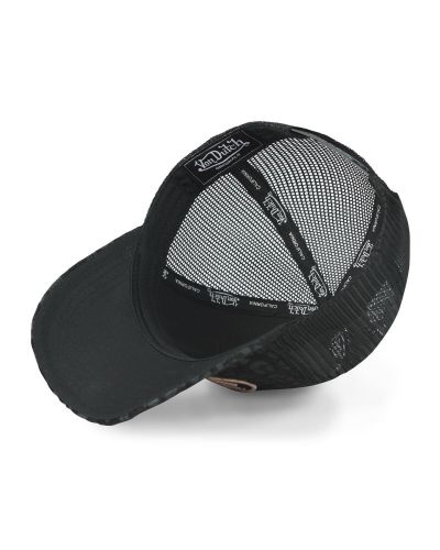 CASQUETTE TRUCKER VON DUTCH LEO BLK