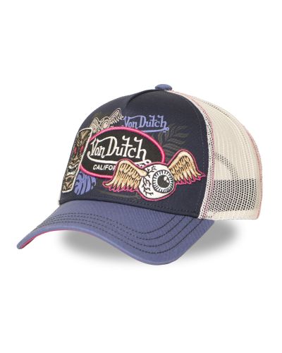 CASQUETTE TRUCKER VON DUTCH PATCHES 14
