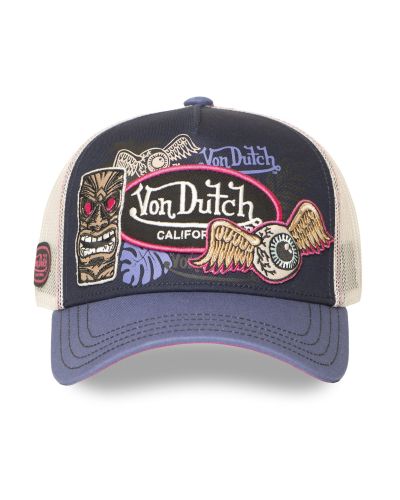 CASQUETTE TRUCKER VON DUTCH PATCHES 14