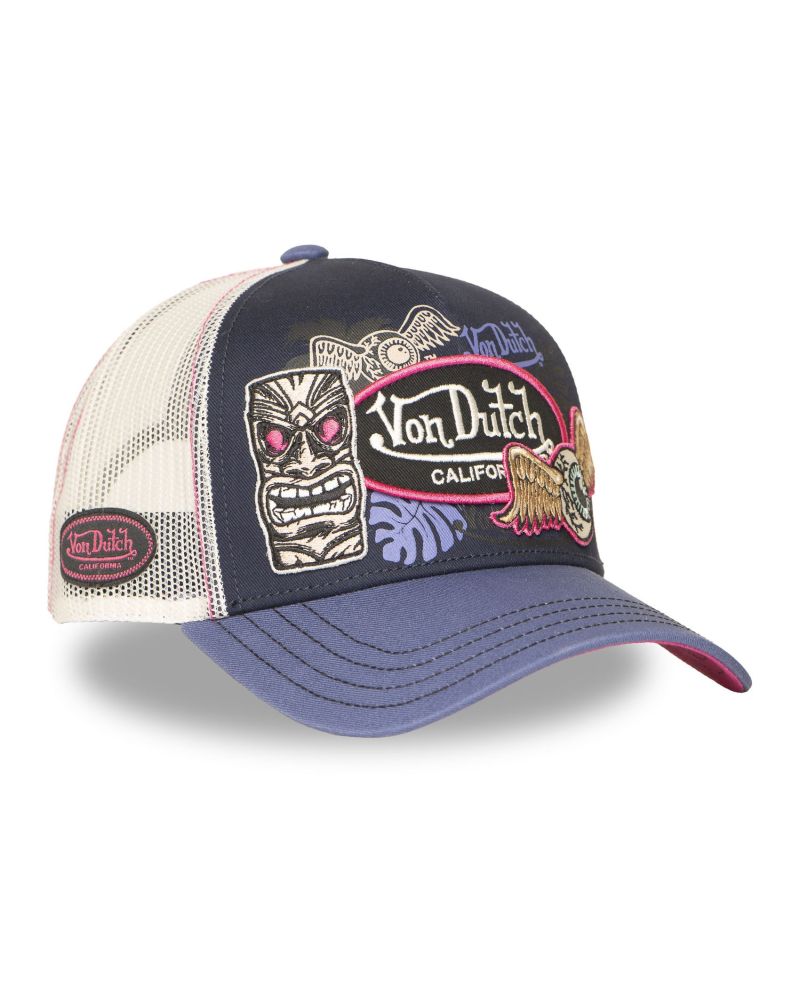 CASQUETTE TRUCKER VON DUTCH PATCHES 14
