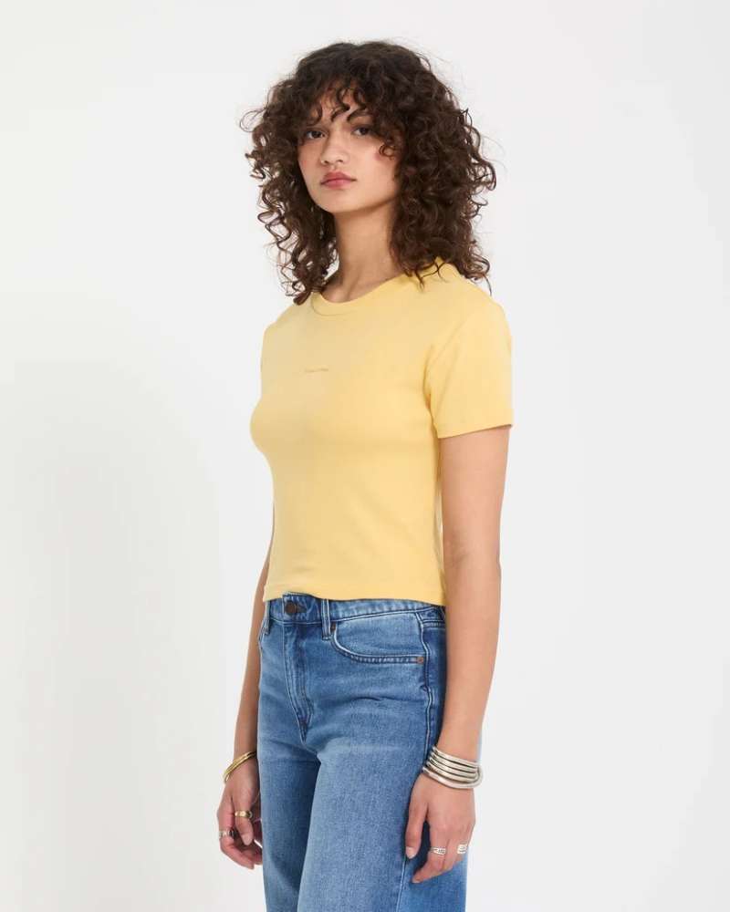 VOLCOMSTONE TIGHT CROP