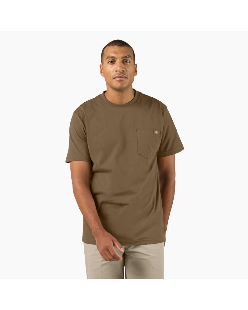 LURAY POCKET TEE SS marron