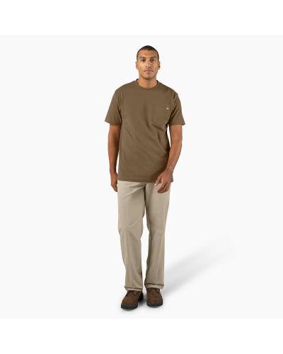 LURAY POCKET TEE SS marron