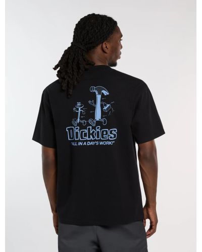 FAIRLAWN SS TEE noir