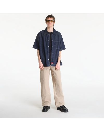 DENIM SHIRT SS RINSED