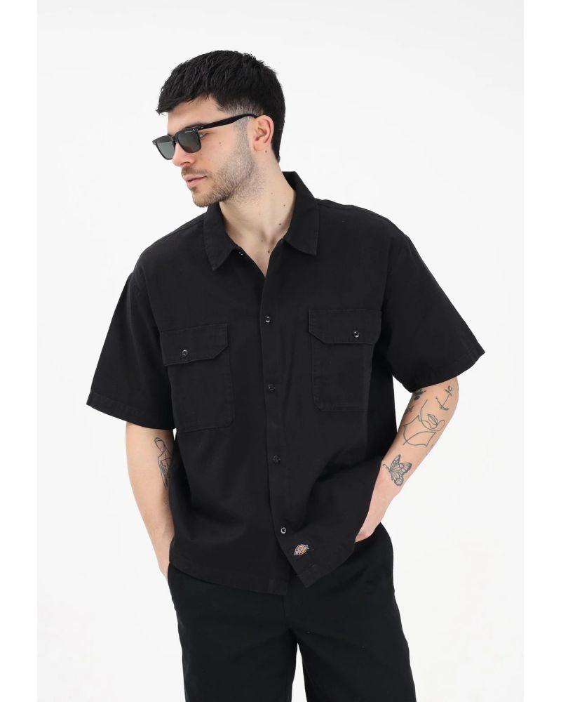 247 GD WORK SHIRT SS BLACK