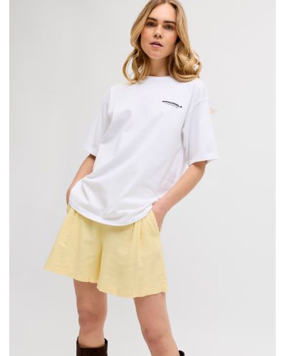 JXALMIRA LINEN BLEND HW SHORTS WVN LN