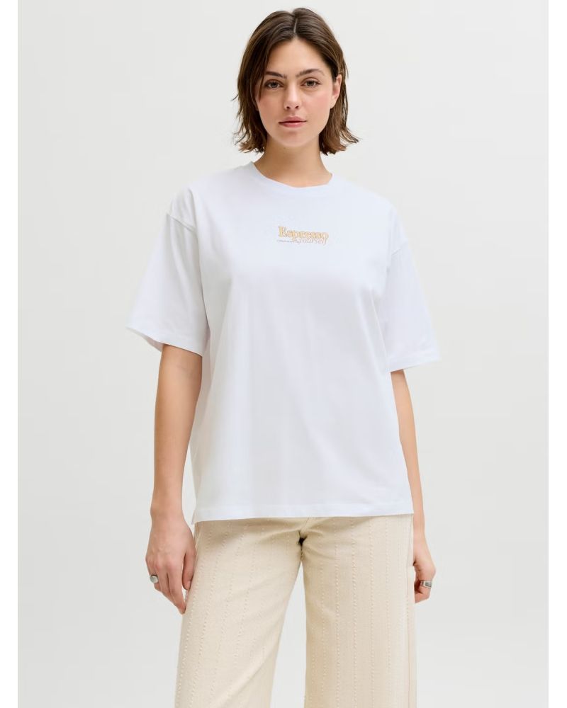 JXLATTE SS LOOSE TEE JRS